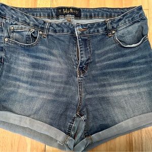 Indigo Rein denim shorts